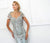 Ivonne D for Mon Cheri - 118D04 Beaded Dress With Detachable Wrap In Blue