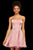 Sherri Hill - 53107 Short Strapless Sweetheart A-line Dress In Pink