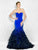 Colors Couture - J028 Sweetheart Mermaid Evening Gown in Blue