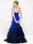 Colors Couture - J028 Sweetheart Mermaid Evening Gown in Blue
