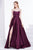 Jadore - J14045 Strapless Satin Pleated Ballgown In Purple