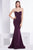 Jadore - J14047 Strapless Sweetheart Satin Crepe Trumpet Dress In Purple