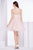 Jadore - J14073 Strapless Satin Sweetheart Tulle A-line Dress In Pink