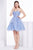 Jadore - J14080 Strapless Sparkle Tulle A-line Dress In Purple