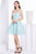 Jadore - J14089 Strapless Lace Sweetheart A-line Dress In Blue
