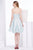 Jadore - J14090 Beaded Sweetheart High Low A-line Dress In Green