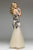 Jadore - J4004 Strapless Contrast Beaded Mermaid Gown In Neutral and Black