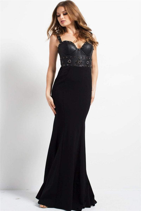 49520 Fitted Embellished Sweetheart Gown