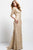 50156 Embroidered Lace Evening Gown