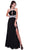 Cinderella Divine - J714 Bejeweled Halter Ruched A-line Dress