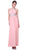 Bejeweled Halter Ruched A-line Dress