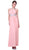 Cinderella Divine - J714 Bejeweled Halter Ruched A-line Dress