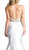 Cinderella Divine - Beaded Halter Mikado Mermaid Prom Dress