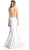 Cinderella Divine - Beaded Halter Mikado Mermaid Prom Dress