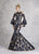 Janique - JA3021 Sequined Jewel Neck Mermaid Dress With Train