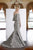 Janique - JA4013 Off-Shoulder Mermaid Evening Dress In Silver