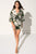JAMARI PALM Kimono Silk Jumpsuit | JAMARI Combinaison palm en soie