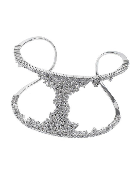 CZ Open Cuff Bracelet