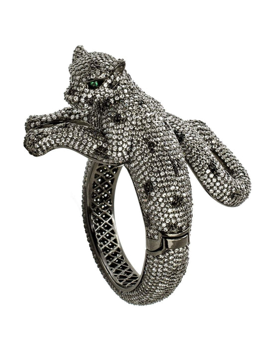 Jarin K Jewelry - Jaguar Statement Bracelet in Silver