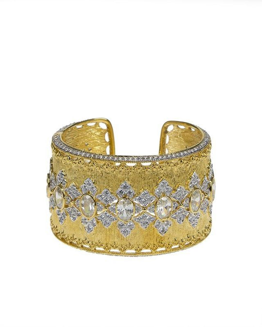 Oval Cubic Zirconia Cuff