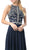 Bedazzled Halter Neck A-line Dress