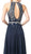 Cinderella Divine - Bedazzled Halter Neck A-line Dress