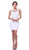 Sequined Lace Illusion Halter Sheath Dress