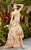 MNM Couture Strapless Pleated Embellished Layered Long Gown JD011 - 1 pc Champagne In Size 6 Available In Neutral