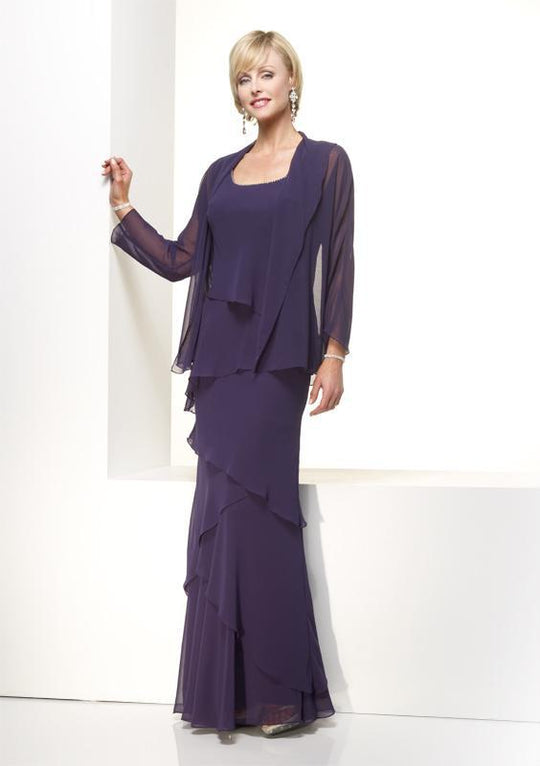 Alyce Paris Mother of the Bride - 29292 Dress in Eggplant