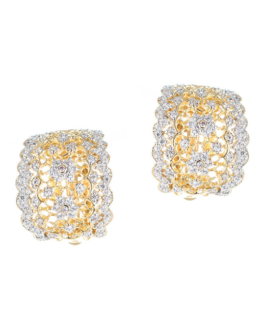 Filigree Hoop Earrings