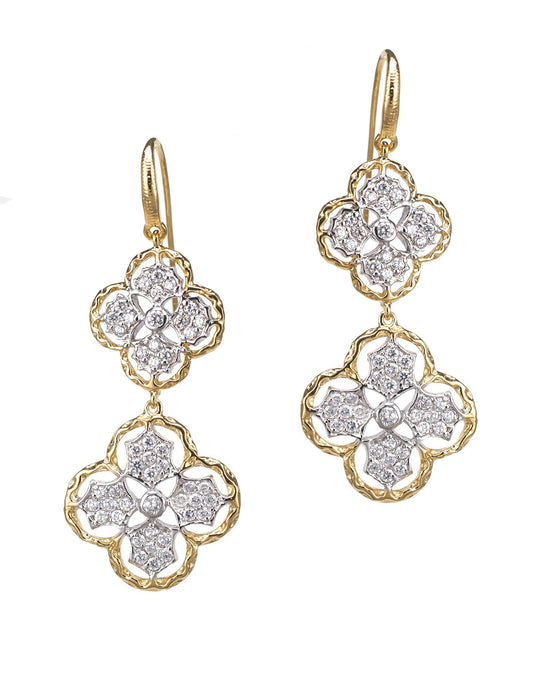 Italian Clover Earrings