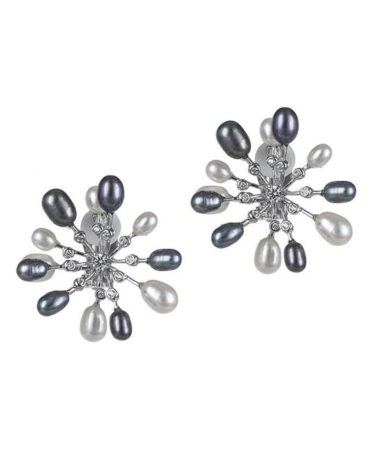 Freshwater Pearl Fireworks Earrings