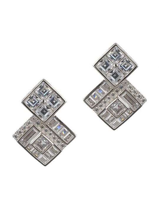 Deco Square Earrings