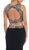 May Queen - Embellished Crop Top Two-Piece Jersey Prom Dress