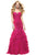 Janique JA1363 - Strapless Fitted Mermaid Long Gown in Pink