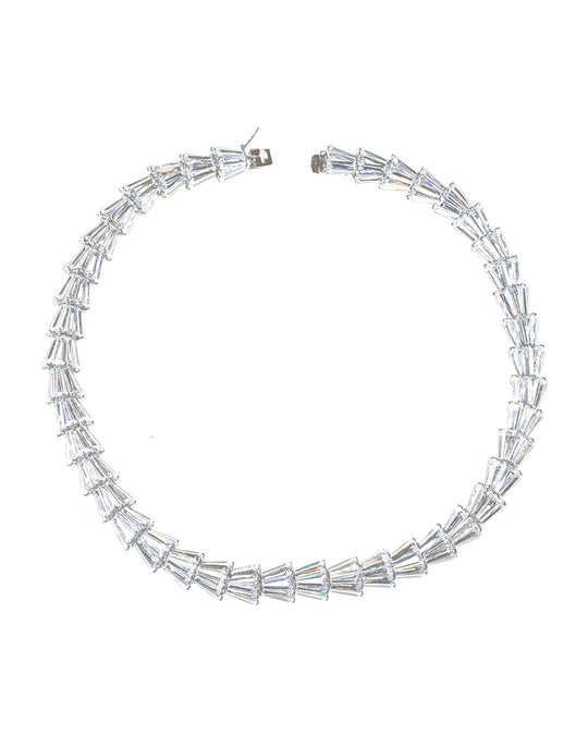 Baguette Statement Necklace