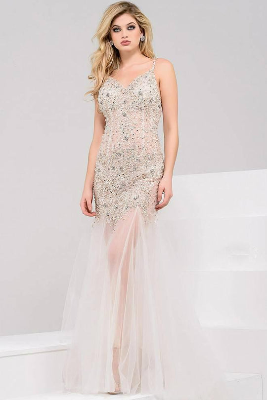 Glittering Trumpet Gown JP48761