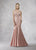 Janique - JQ1821 Classy Strapless Sweetheart Mermaid Gown In Neutral