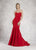 Janique - JQ1821 Classy Strapless Sweetheart Mermaid Gown In Red