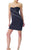 Janique - JQA509 Asymmetrical Zipper Detailed Dress In Brown