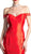 Cinderella Divine - Lace Off-Shoulder Satin Mermaid Prom Dress