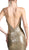 Fully Sequined V-neck Layered Mermaid Prom Dress