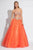 Bedazzled Strapless Sweetheart Corset Style A Line Gown 1332