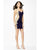 Sleeveless Lace Dress with a Sheer Back Cocktail Dress JVN20979