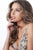 Jovani - JVN2174 Embellished Deep V-neck A-line Dress In White