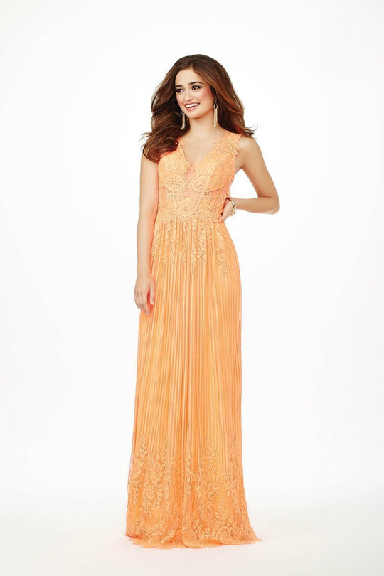 Stunning Long Gown in Unique Design JVN22238