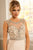 Crystal Beaded Jewel Neck Mermaid Gown 22637