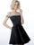 Jovani - JVN2283 Beaded Off-Shoulder A-Line Dress In Black