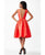 JVN23434 Sleeveless V-Back Satin Cocktail Dress