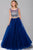 Gorgeous Two-Piece Beaded Ball Gown Dress JVN30023